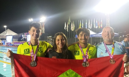 Lageanos brilham no troféu Chico Piscina representando Santa Catarina na competição internacional de natação