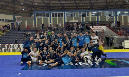 Lages Futsal faz jogo épico, reverte desvantagem e garante vaga nas semifinais do Catarinense Série Prata