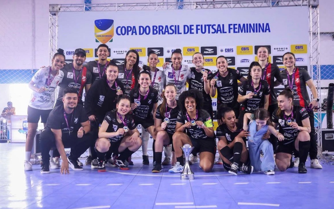 “Leoas da Serra” ficam com o vice-campeonato da Copa do Brasil de Futsal Feminino e garantem vaga na Supercopa de 2026