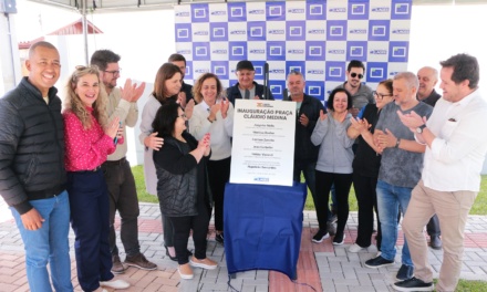 Praça no bairro Sagrado Coração de Jesus é entregue à comunidade