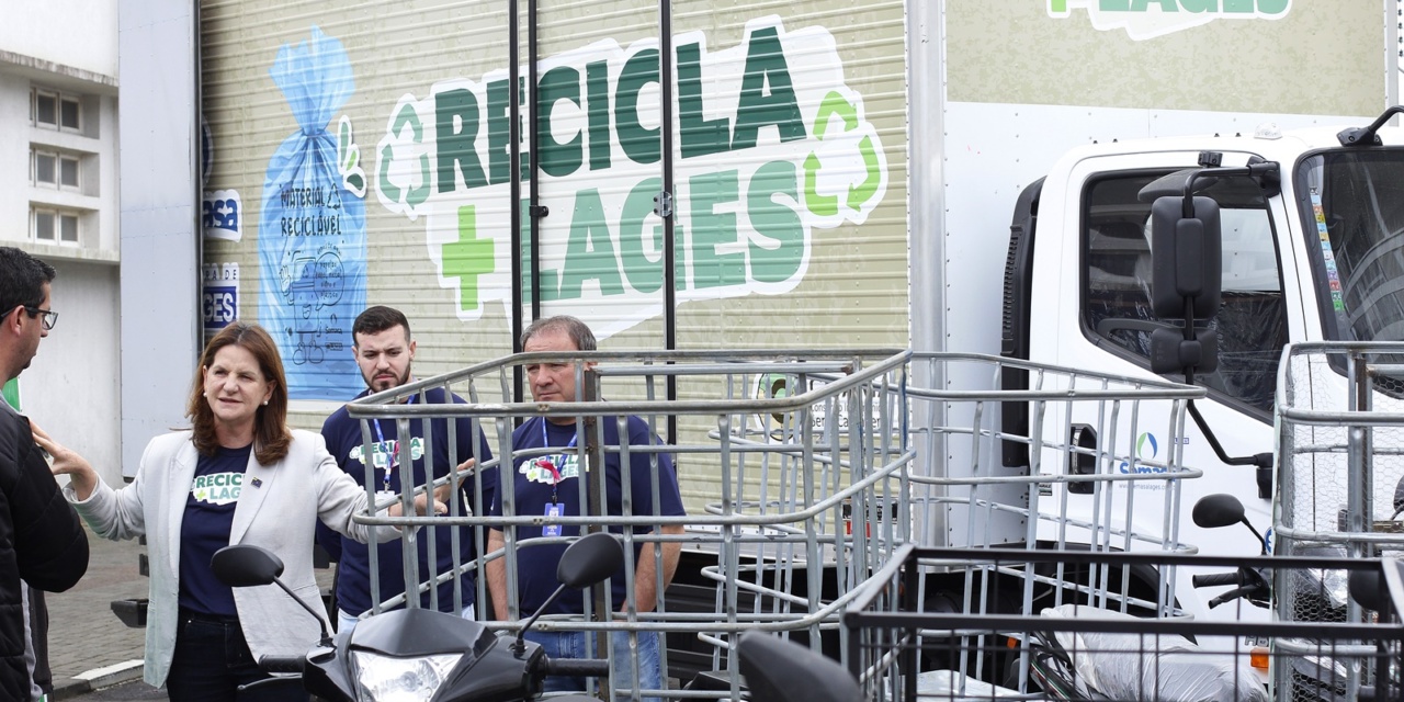 Recicla + Lages é lançado com foco na ampliação da coleta seletiva e modernização da gestão de resíduos
