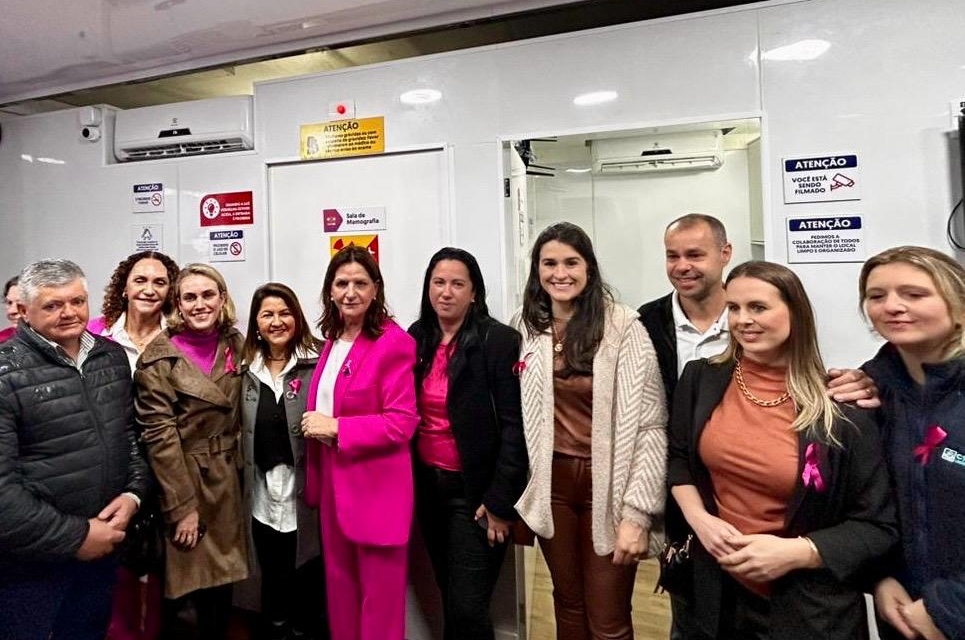 Saúde em foco na Serra Catarinense: Bocaina do Sul participa do lançamento da “Carreta da Mulher”