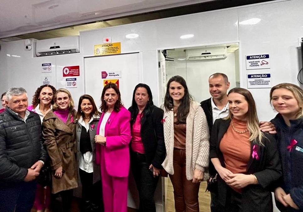 Saúde em foco na Serra Catarinense: Bocaina do Sul participa do lançamento da “Carreta da Mulher”