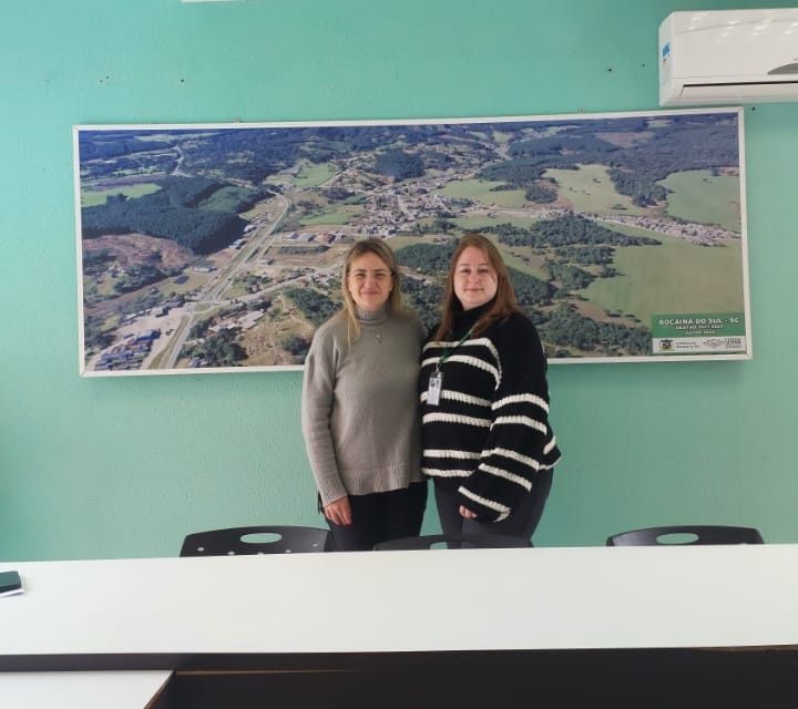 Assessora Jurídica de Bocaina do Sul recebe representante do SC + Inovação do Governo de Santa Catarina