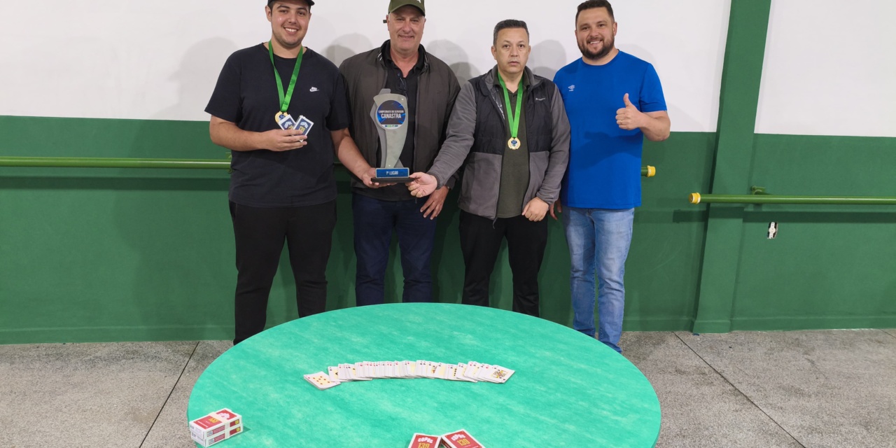 Torneio de Canastra dos Servidores Municipais movimenta a tarde de sábado em Otacílio Costa