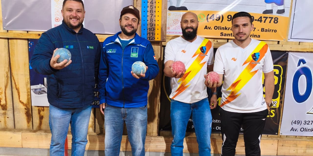 Decisão do Campeonato Municipal de Bocha acontece nesta quinta-feira em Otacílio Costa