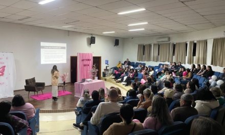 Evento do Outubro Rosa reúne grande número de mulheres em Bocaina do Sul