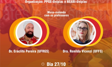 CONVITE: Educação para as relações étnico-raciais: debates e perspectivas