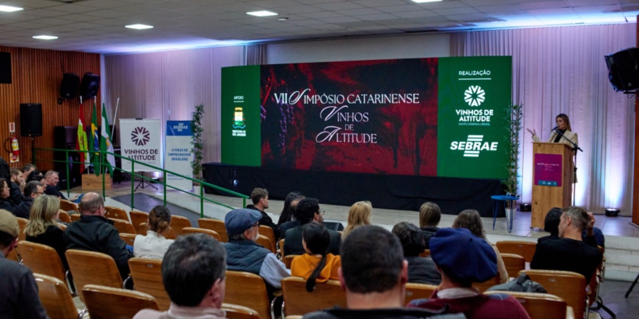 Fazer vinho não basta mais: Simpósio Catarinense discute inovação e mercado para melhor  posicionar os Vinhos de Altitude no cenário brasileiro