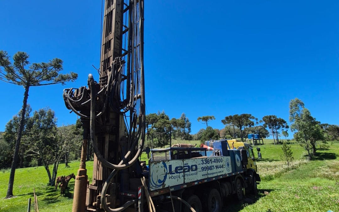 Prefeitura de Bocaina do Sul e CASAN perfuram novo poço no Parque de Exposições Isaac Miranda