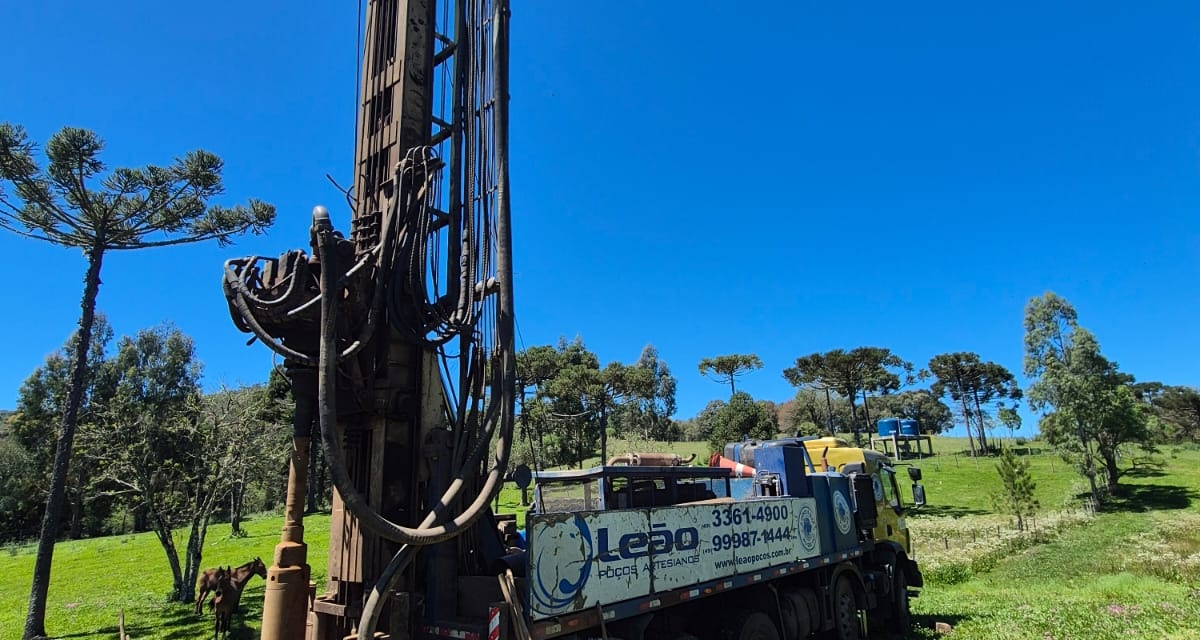 Prefeitura de Bocaina do Sul e CASAN perfuram novo poço no Parque de Exposições Isaac Miranda