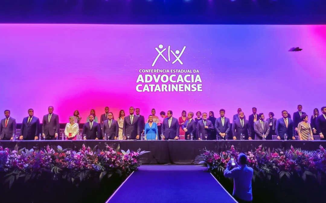 Inscrições abertas: Conferência Estadual da Advocacia em Blumenau terá mais de 200 palestrantes em maior evento jurídico de Santa Catarina