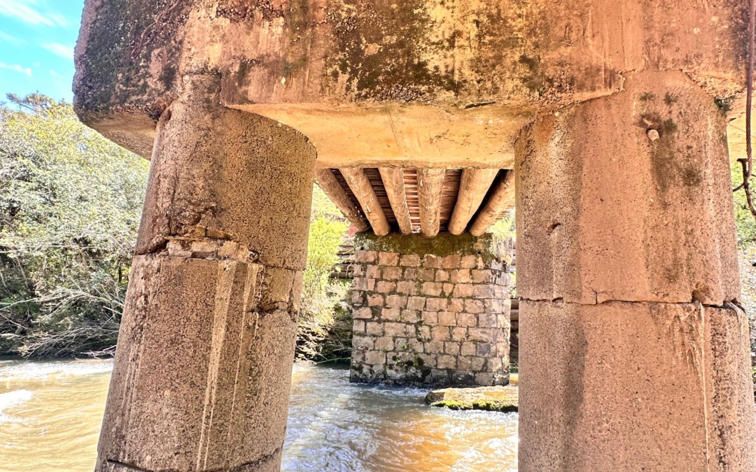 Ponte do rio Pelotinhas, na localidade rural Raposo, estará interditada por três dias – a partir de 5 de novembro, para obras de reforma