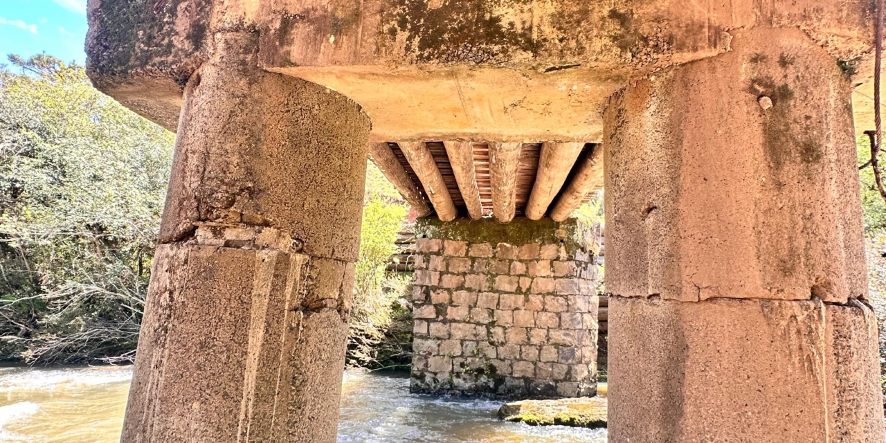 Ponte do rio Pelotinhas, na localidade rural Raposo, estará interditada por três dias – a partir de 5 de novembro, para obras de reforma