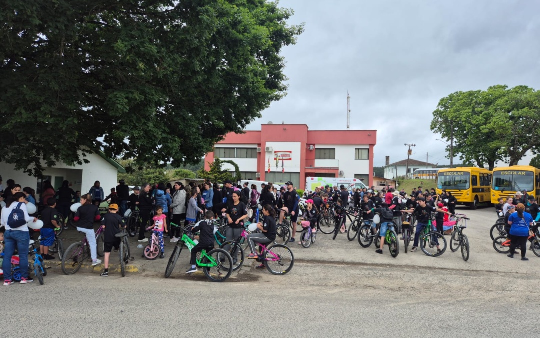 Bocaina do Sul realiza 10º Passeio Ciclístico e 1ª Caminhada pela Vida com mais de 300 participantes