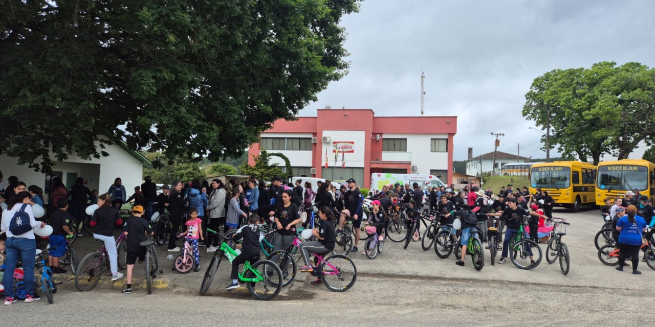 Bocaina do Sul realiza 10º Passeio Ciclístico e 1ª Caminhada pela Vida com mais de 300 participantes