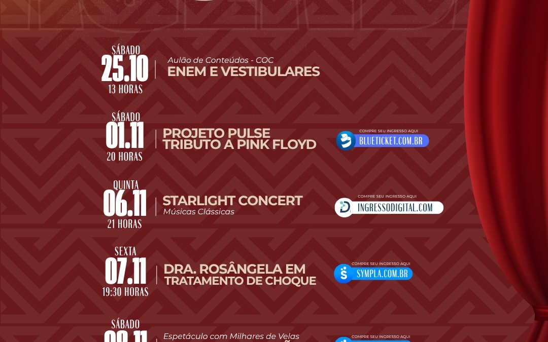 Teatro Marajoara recebe programação especial com grandes atrações neste fim de semana