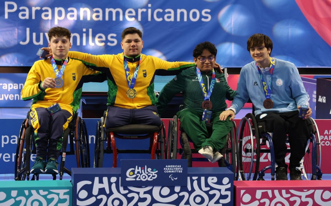 Arthur Branco conquista medalha de prata para Lages nos Jogos Parapan-Americanos de Jovens no Chile