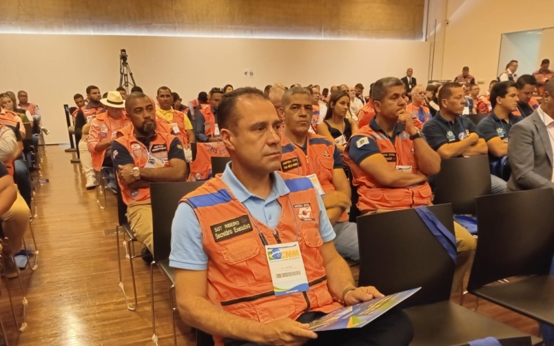 Coordenação Municipal de Proteção e Defesa Civil de Lages participa de Encontro Nacional sobre gestão de riscos e desastres