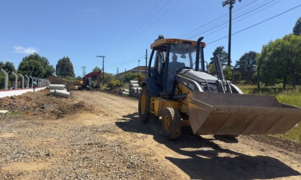Início das obras na área industrial tem frentes simultâneas e ênfase na drenagem