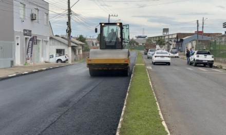 Investimento em massa asfáltica inova infraestrutura viária de Lages