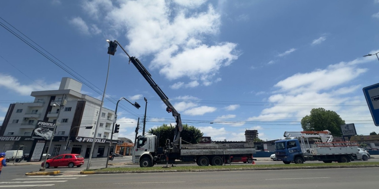 Nova equipe de Iluminação Pública atua em diferentes bairros de Lages