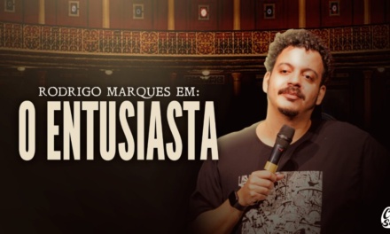 Rodrigo Marques apresenta “O Entusiasta” no Teatro Marajoara