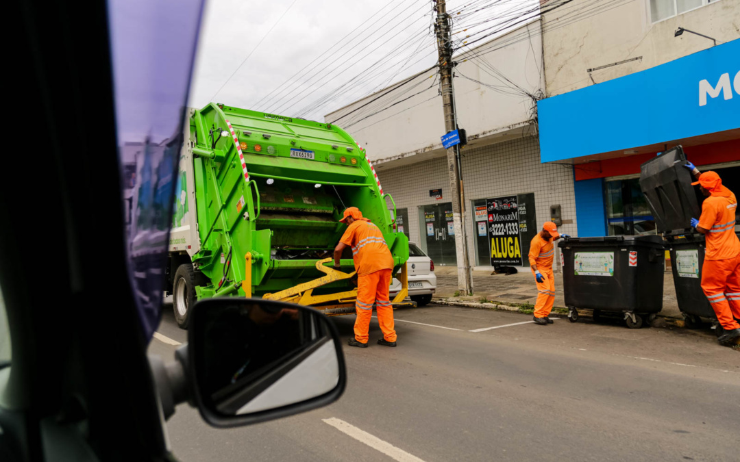 Semasa informa rotas da coleta de resíduos domiciliares