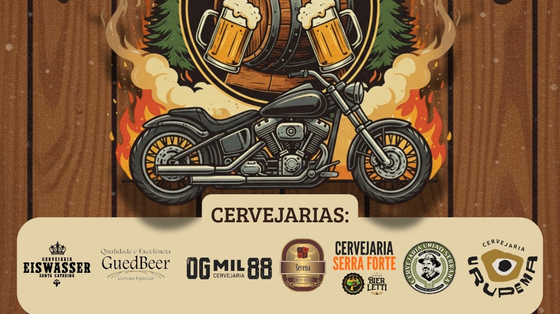 Stammtisch da Serra une cervejarias artesanais e motociclistas neste sábado (08) no Mercado Público de Lages