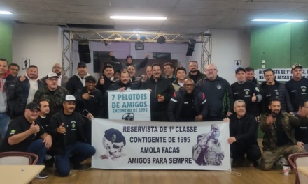 Vem aí as comemorações dos 30 anos do Grupamento Amola Facas de 1995 que serviu o exército em Lages