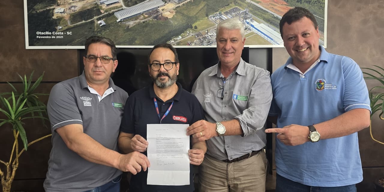 Otacílio Costa garante R$ 150 mil para execução de calçadas na Avenida Dom Daniel Hostin