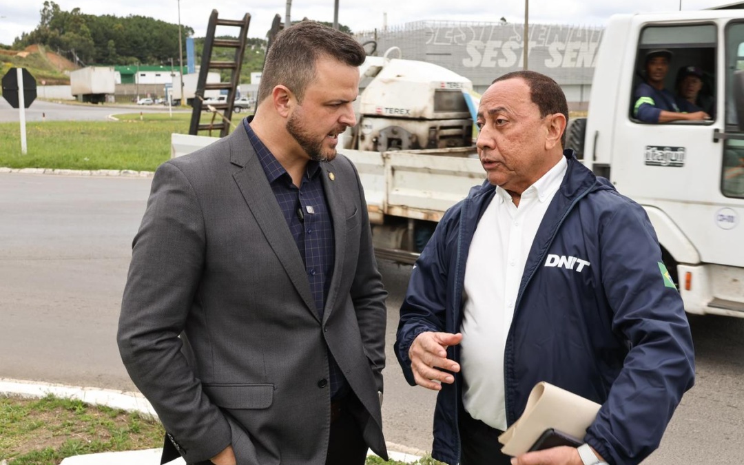 LUCAS NEVES ARTICULA VISITA DO DNIT E AVANÇA NO DEBATE SOBRE O VIADUTO DA BR-282 EM LAGES