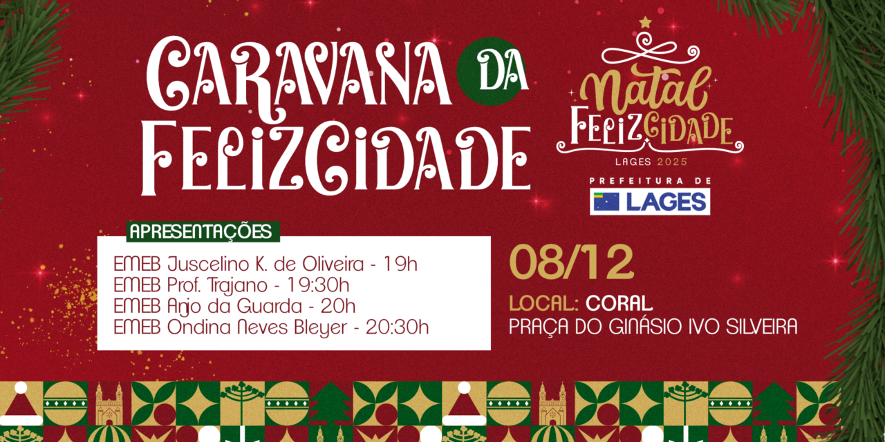 Caravana da FelizCidade ilumina o bairro Coral nesta segunda-feira