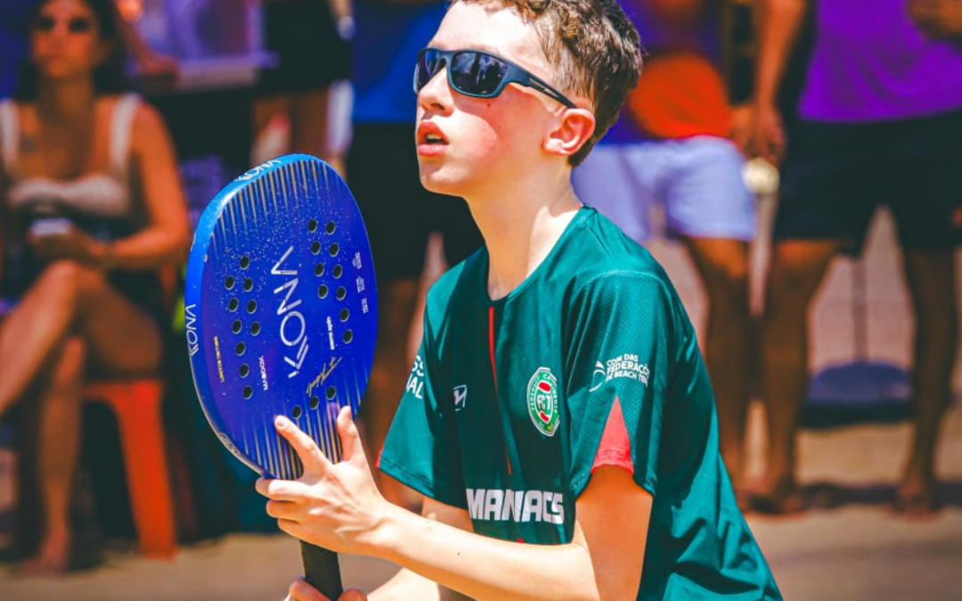 Lageano Davi Hoeschl se destaca ao representar Santa Catarina na 10ª Copa das Federações de Beach Tennis