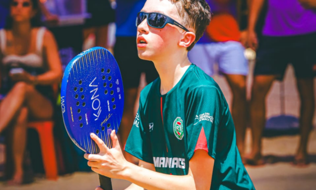 Lageano Davi Hoeschl se destaca ao representar Santa Catarina na 10ª Copa das Federações de Beach Tennis