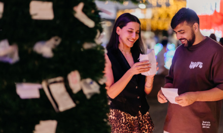 Árvore dos Desejos desperta gestos de amor ao próximo no Natal FelizCidade