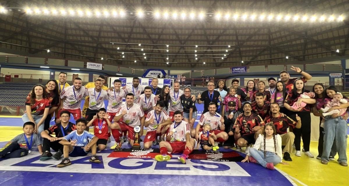 Atlético Honolulu conquista título do futsal masculino dos Jocol 2025