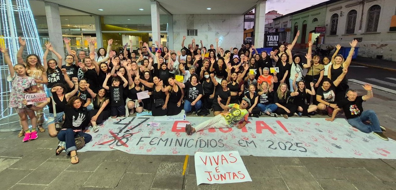 Conselho Municipal dos Direitos da Mulher e Secretaria de Políticas para a Mulher e para a Pessoa Idosa chamam atenção da comunidade lageana com o movimento “Mulheres Vivas”