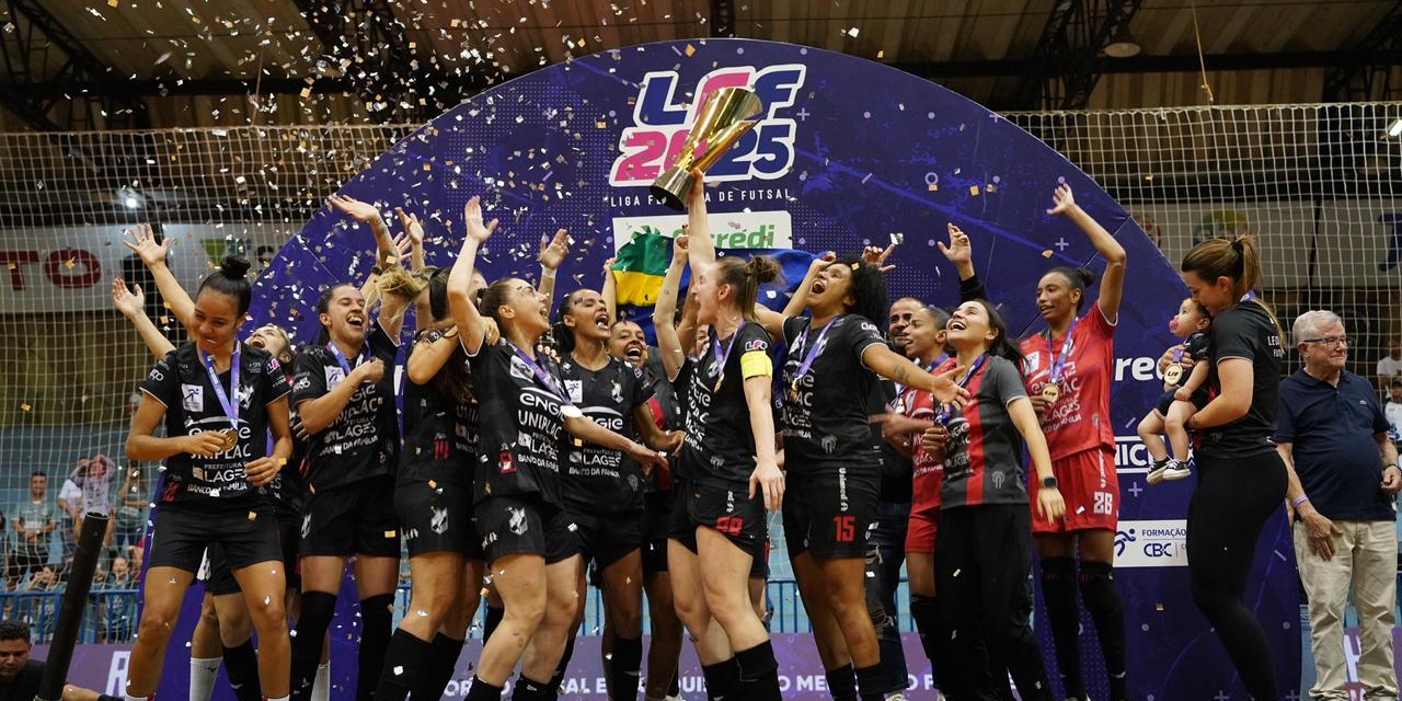 Histórico! Leoas da Serra conquistam título inédito da Liga Feminina de Futsal 2025