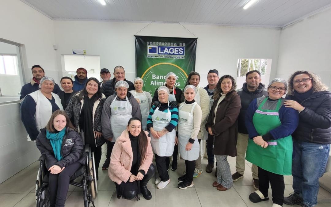 Oficinas do Banco de Alimentos impulsionaram geração de renda e qualificaram moradores em 2025