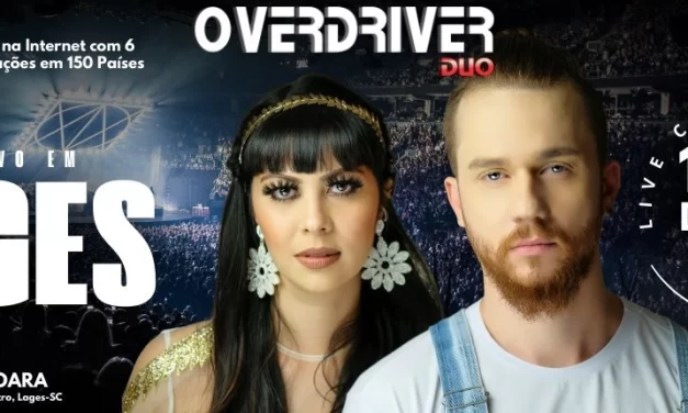 Show Overdrive Duo no Teatro Marajoara