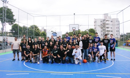 Inaugurada quadra poliesportiva no bairro São Cristóvão