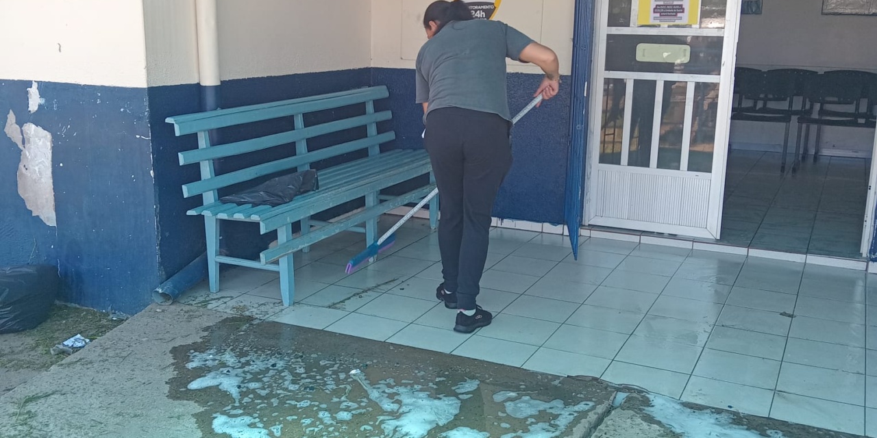 Prefeitura de Lages intensifica ações de higienização e manutenção na rede municipal de saúde em 2025