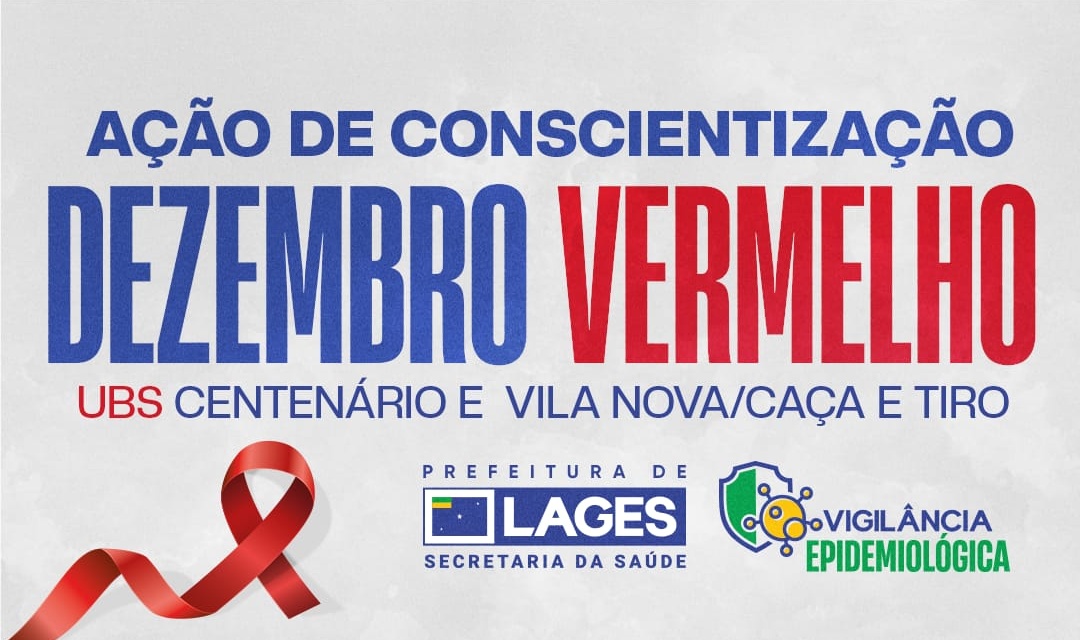 Ações do Dezembro Vermelho com atividades de bem-estar e prevenção