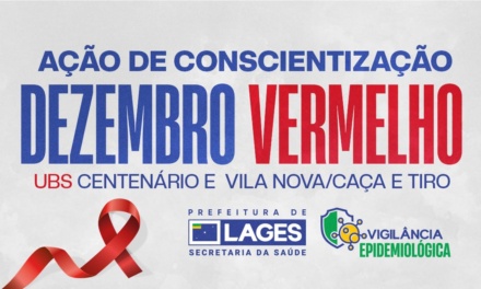 Ações do Dezembro Vermelho com atividades de bem-estar e prevenção