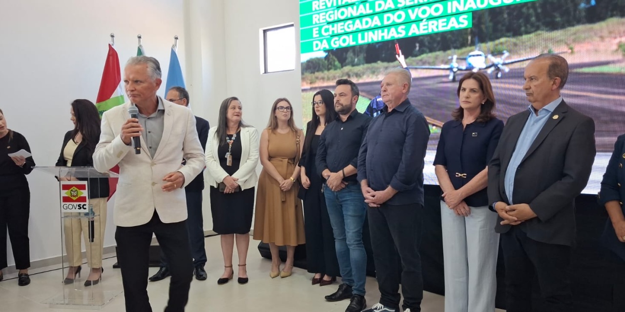 Retomada dos voos comerciais fortalece turismo e o desenvolvimento na Serra Catarinense