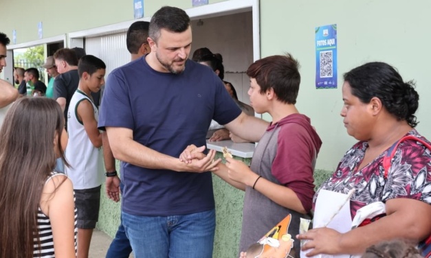 Com apoio de Lucas Neves, Natal Solidário leva alegria às crianças em Lages