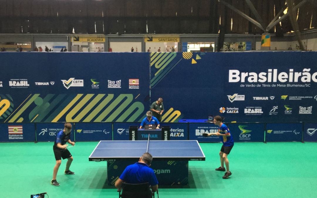 Time Almesc se destaca no maior evento de tênis de mesa do Brasil