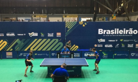 Time Almesc se destaca no maior evento de tênis de mesa do Brasil