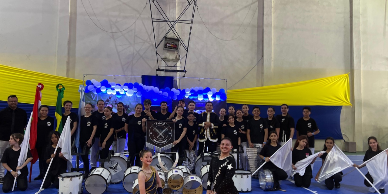 Famoc conquista diversos títulos no 6º Conesul de Bandas e Fanfarras em Biguaçu